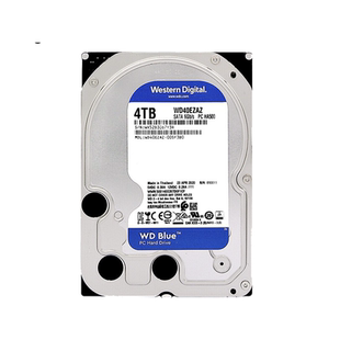 WD/西部数据 40EZAZ/AX 4T台式机械硬盘3.5寸 西数4TB蓝盘CMR垂直