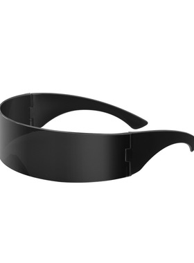 赛博朋克未来科技感led发光眼镜