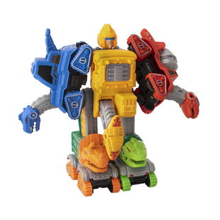 儿童合金恐龙战车变形玩具套装翼龙霸王龙腕龙三角龙剑龙回力车