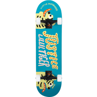 沸点JUSTICE滑板专业板初学者小小虎田佳兴签名款板面男女生成人