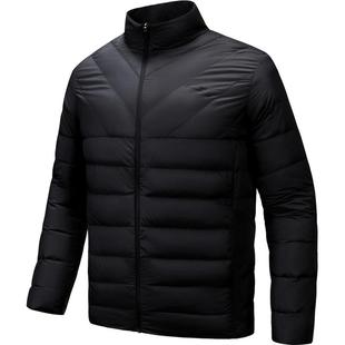 安踏轻薄羽绒服男士冬季新款立领修身短款保暖休闲外套冲锋衣内胆