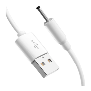 圆孔台灯充电线3.5mm圆头usb转dc5v通用摇步机force露娜洁面仪洗脸仪音响电动牙刷小风扇手电筒电源数据线