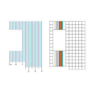 太米家用缝纫机针板刻度尺贴纸精准定位缝纫刺绣打样精细作业标尺