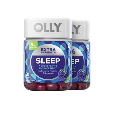 OLLY褪黑素5mg加强版褪黑素