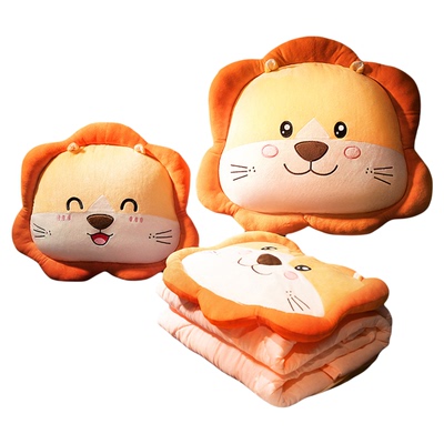 抱枕被子两用办公室午睡枕头毯子