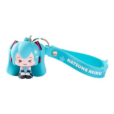 moeyu 初音未来眯眯眼系列立体软胶挂件Miku二次元动漫周边挂饰