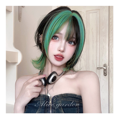 Alicegarden高温丝挑染假发