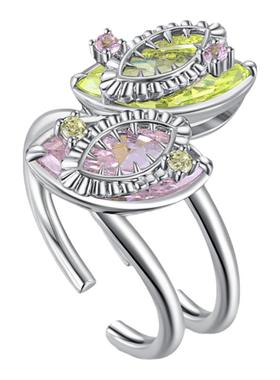 roole少女白金锆石少女