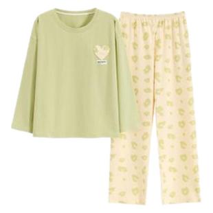 2025新款俞兆林睡衣女春秋款纯棉夏季长袖薄款可外穿家居服套装