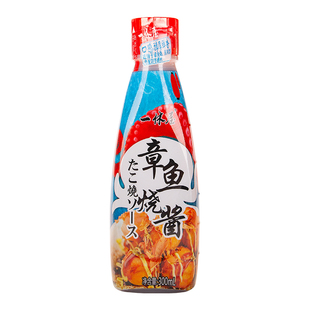 一休屋章鱼小丸子章鱼烧酱汁300ml日式照烧大阪烧叉烧烤肉调味汁