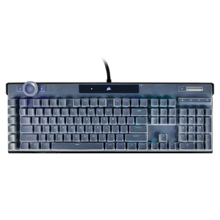 适用于美商海盗船键盘膜K70MK2键盘保护膜K100RGB机械K68惩戒者PRO竞技版TKL防尘K55套K57硅胶K63罩K65mini贴