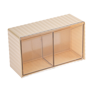 卫生间镜柜收纳盒壁挂式发饰发圈皮筋头绳首饰盒厕所浴室柜分隔架