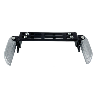 电动车前脚踏板改装配件007009加大通用电瓶车加装踏板前搁脚