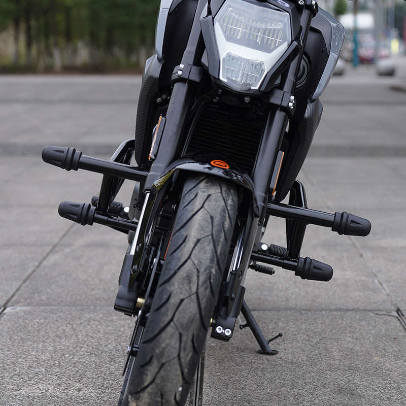 适用于春风NK250保险杠CF250NK前护杠摩托车改装特技防摔杠竞技杠