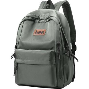 Lee双肩包女大容量2025大学生书包初中高中男旅游背包通勤电脑包