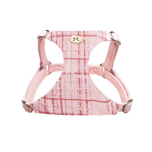 小狗狗牵引绳背心式遛狗绳狗链子小型幼犬比熊泰迪宠物专用胸背带