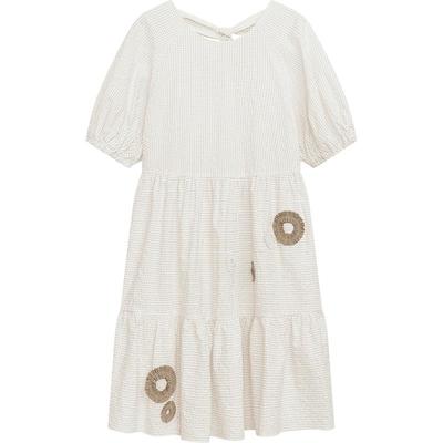 播泡泡袖独特连衣裙女春超好看甜美少女公主裙DDR2LD5888