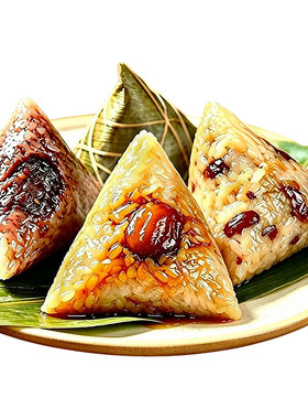 北方嘉兴甜粽蜜枣粽豆沙八宝