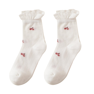 月子袜子女孕妇秋季新款棉质松口产妇睡觉穿宽松不勒脚睡眠中筒袜