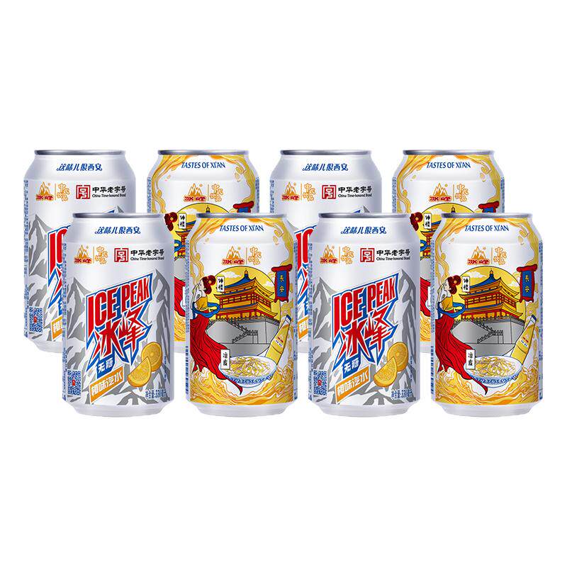 ���� ���ǳ�ζ��ˮ 330ml*8�� 0��0֬ �����ز� ̼������ 15.5Ԫ