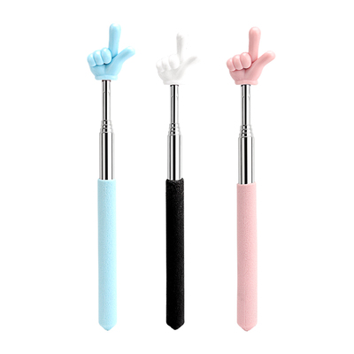 手指教鞭伸缩自如，不锈钢更耐用