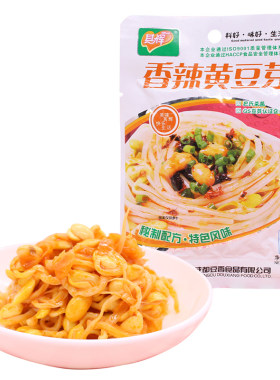 香辣黄豆芽休闲零食即