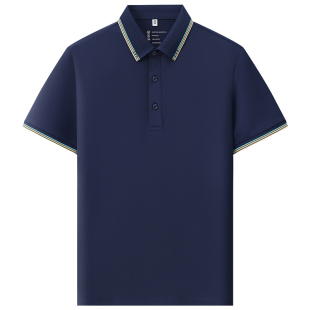 冰氧棉polo衫工作服t恤定制logo工装短袖工衣文化衫夏季定做衣服