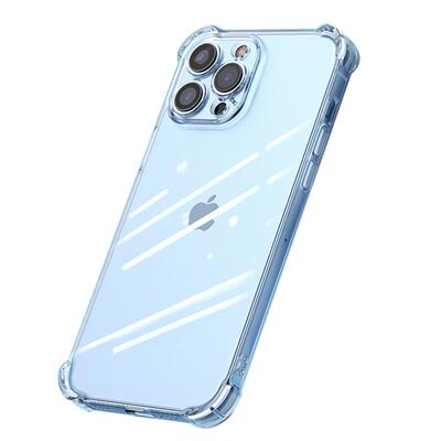 适用苹果系列硅胶透明气囊防摔