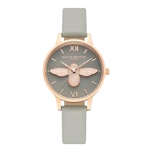 OliviaBurton手表英国OB小众时尚浮雕3D小蜜蜂腕表气质女士石英表