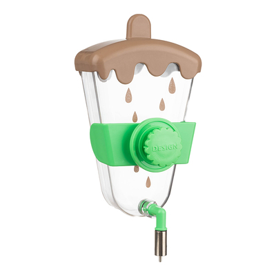 鹦鹉可爱雪糕造型撞针水壶