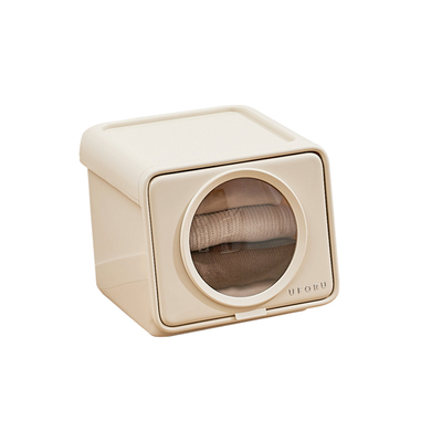 衣服收纳箱前开式翻盖换季衣物整理箱卧室客厅儿童零食玩具储物盒