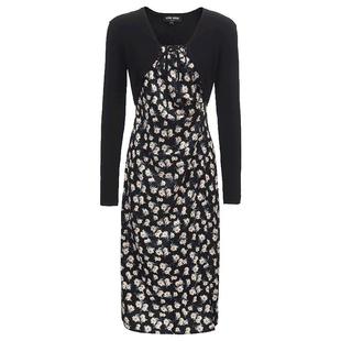 Vero Moda奥莱连衣裙针织衫套装春夏新款雪纺印花职业吊带裙子