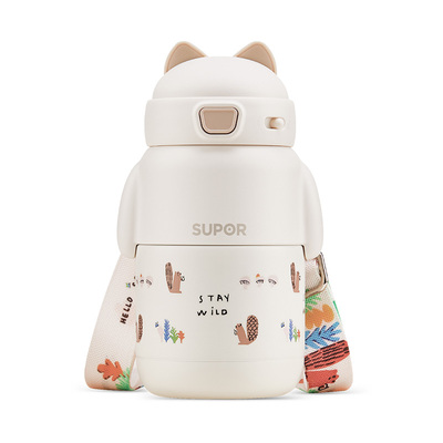 苏泊尔双盖母婴宝宝专用保温杯