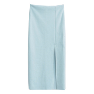 【包邮】纯欲风高腰气质侧开叉半身裙子显瘦设计感辣妹包臀长裙子