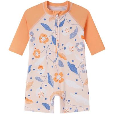 英氏儿童泳装短袖连体泳衣