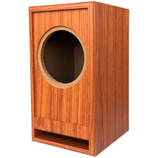 6.5寸迷宫音箱空箱体 复古发烧级全频木质音响同轴喇叭DIY外壳