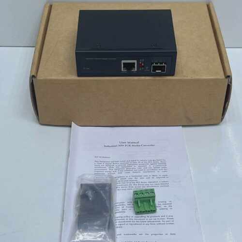 HCS8011SFP INDUSTRIAL GIGABIT POE MEDIA CONVERTER