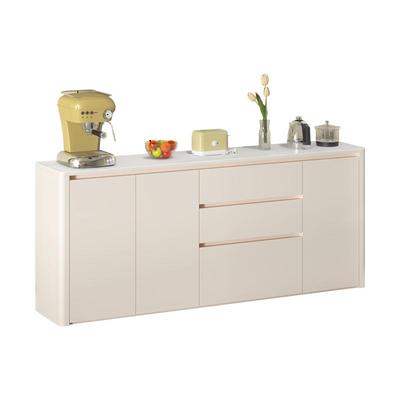 岩板台面茶水柜餐边柜客厅收纳柜