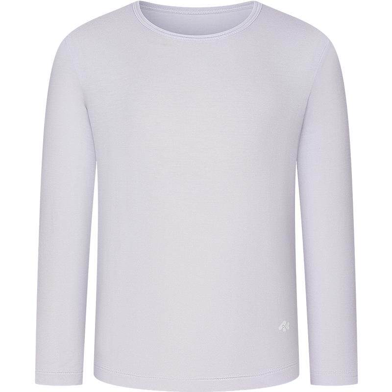 爱慕儿童奶皮衣男女孩圆领抗菌含氨基酸长袖上衣/长裤打底秋衣裤