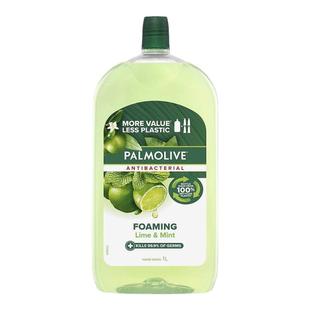 澳大利亚直邮Palmolive青柠保湿抗菌有效清洁洗手液补充装1L正品