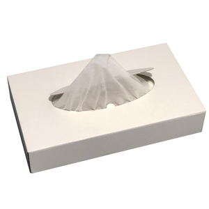 抽纸式无纺布头套服装店试衣间试衣的袋子面罩透气透明超薄护脸套