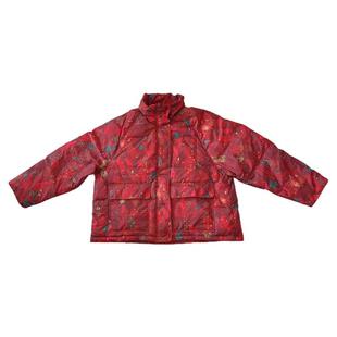 2025巨好看的羽绒服女款冬季中长款宽松立领可抽绳白鸭绒外套新款