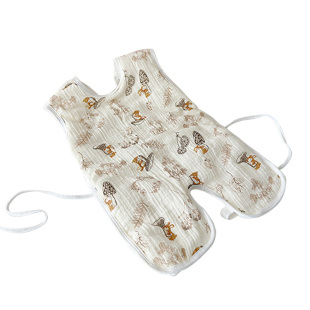 儿童夹棉肚兜睡袋男童女宝宝秋冬防着凉护肚神器婴儿纯棉保暖肚围