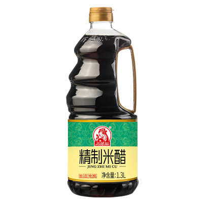 巧媳妇精制米醋1.3L*2大桶装酿造食醋香醋点蘸凉拌饺子醋家用包邮