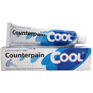 30g60g克泰国蓝色施贵宝肯得Counterpain扭伤关节酸痛按摩膏cool