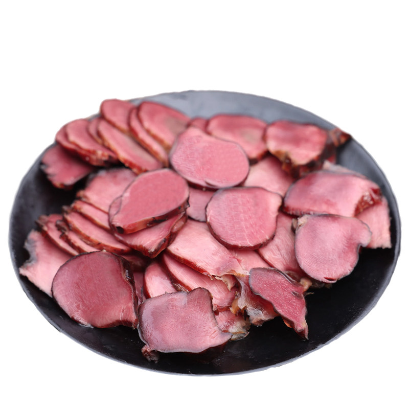 农家自制烟熏土鸡胗鸭胗美食腊肉
