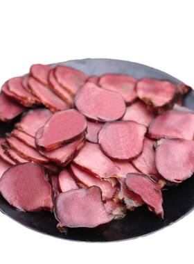 农家自制烟熏土鸡胗鸭胗美食腊肉