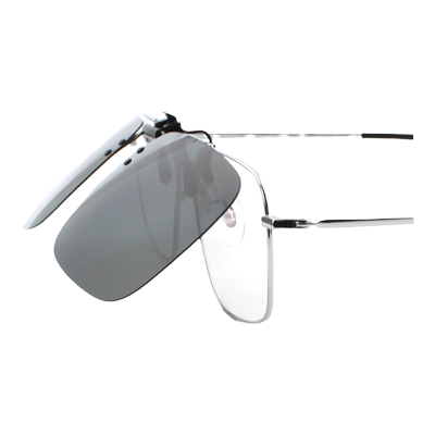 大框近视开车专用防眩光墨镜夹片