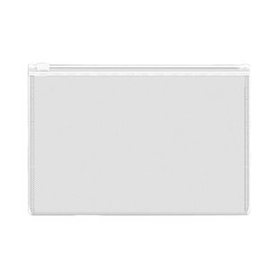 文件袋透明拉链式a4资料袋考试专用小学生塑料a5/a6中考高考快递防水票据发票档案拉边袋a3加厚磨砂收纳袋