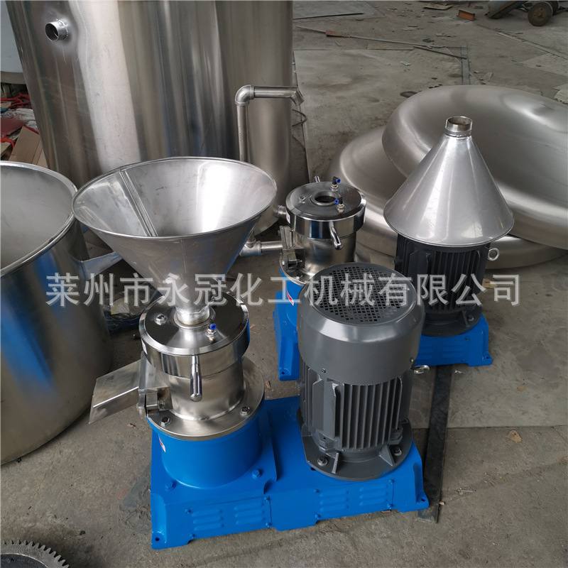 豆渣胶体磨不锈钢高速研磨机高效节能耐用粉碎机骨泥专用